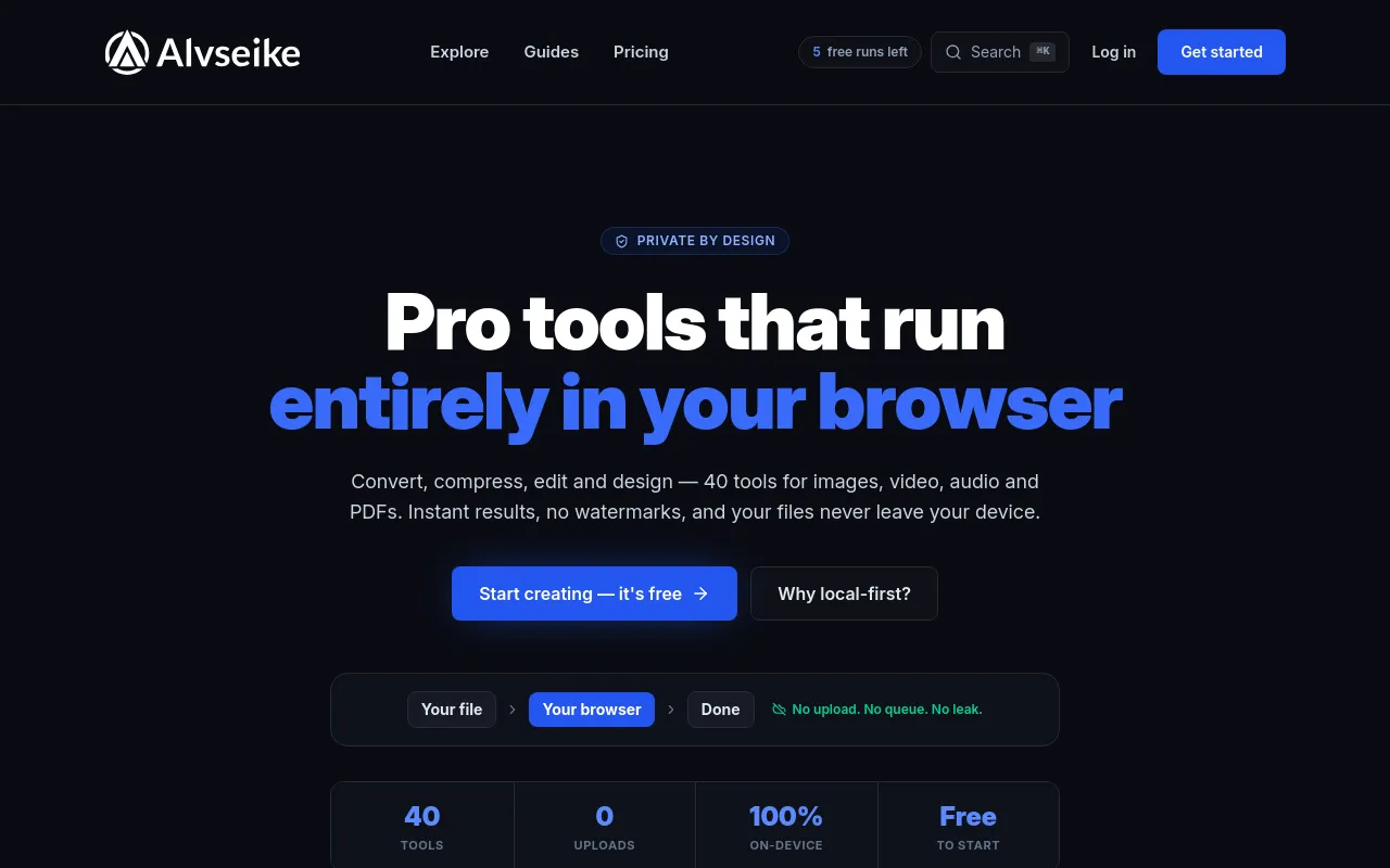 Screenshot of Alvseike