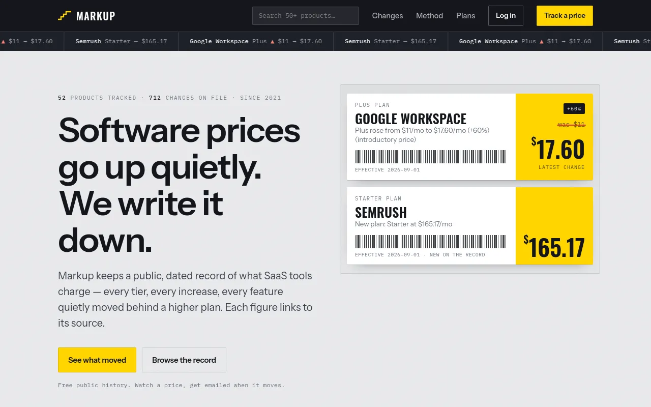 Screenshot of Markup